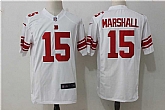 Nike New York Giants #15 Brandon Marshall White Game Stitched Jersey,baseball caps,new era cap wholesale,wholesale hats